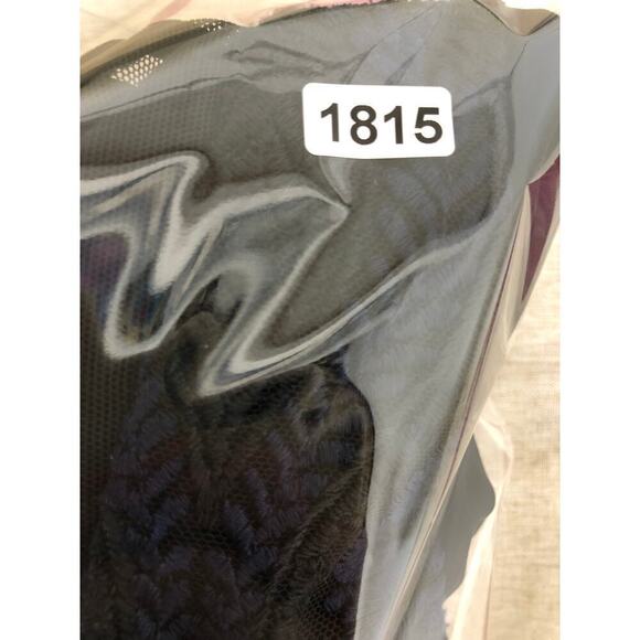 Nicole Miller Lace Dress Mesh V-Neck Mini Navy Black US 6 - Picture 10 of 10